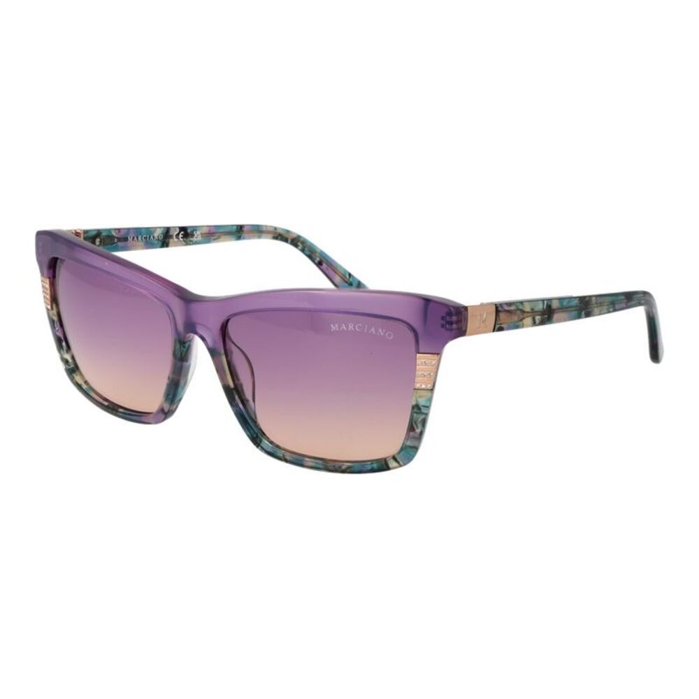 Marciano by Guess Purple Acetate Women's Sunglasses